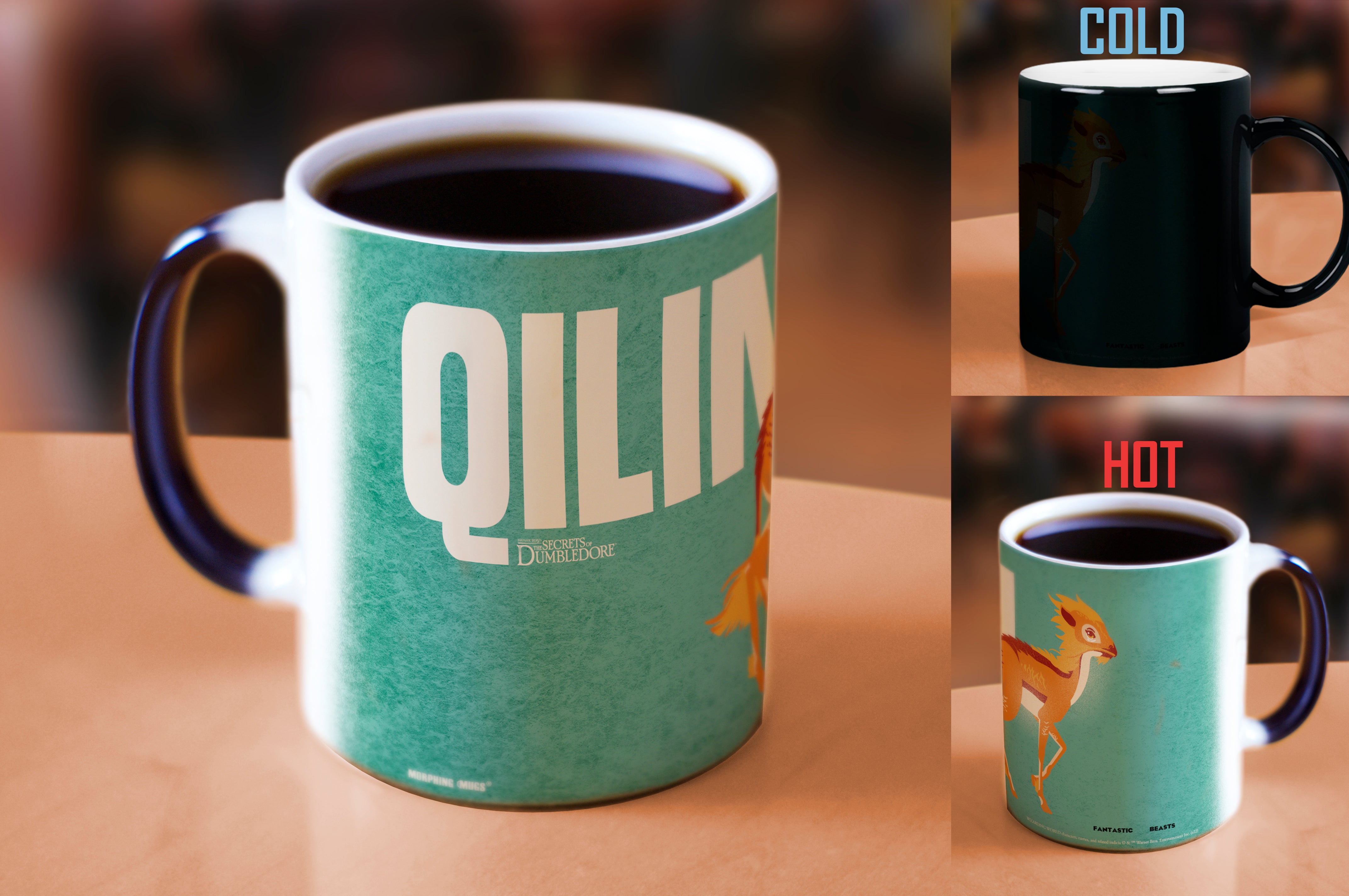 Fantastic Beasts: The Secrets of Dumbledore (Qilin) Morphing Mugs®  Heat-Sensitive Mug MMUG1400